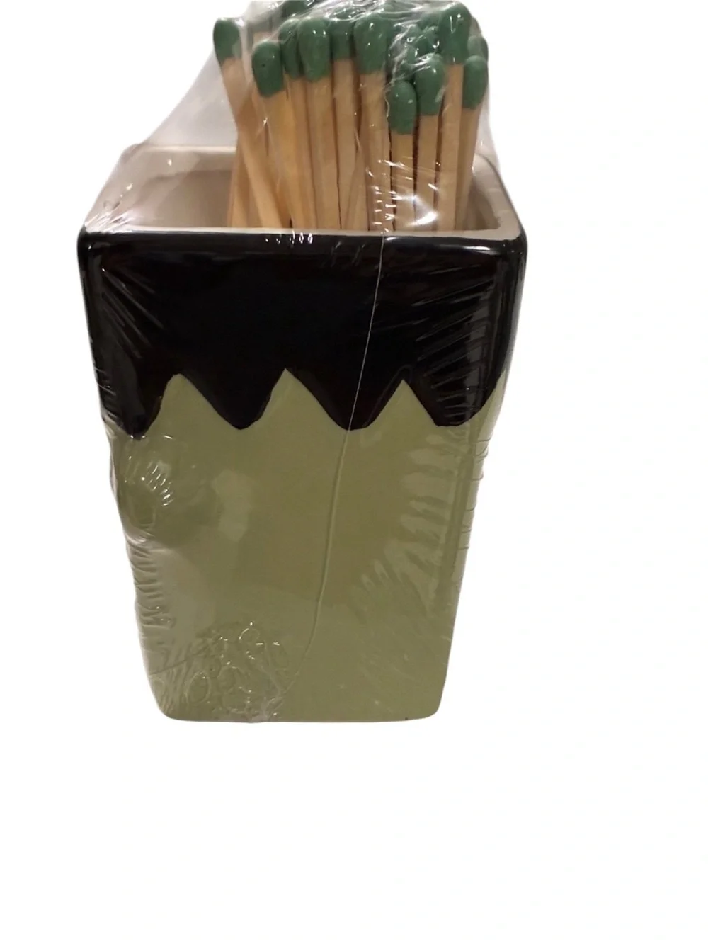 Frankenstein Matchstick Holder Set - Green